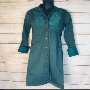 Bonito green mini dress SzM